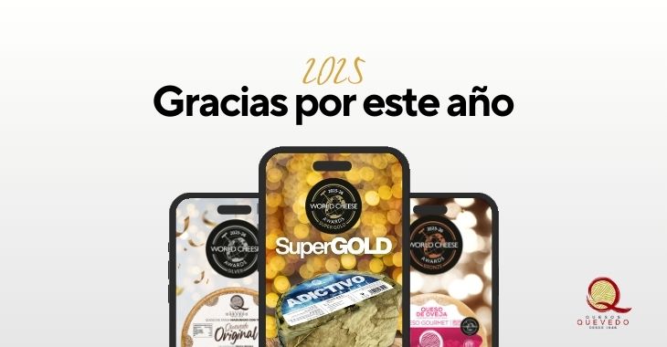 El 2025 ha sido, sin duda, un año muy especial para Quesos Quevedo.