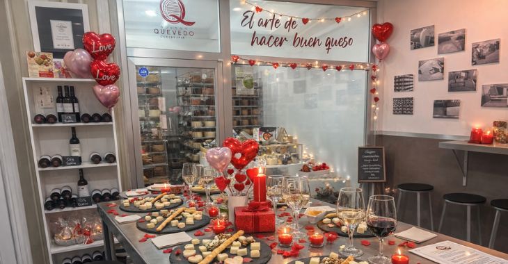 SAN VALENTÍN CON SABOR: REGALAR QUESO Y EXPERIENCIAS QUE SE DISFRUTAN JUNTOS