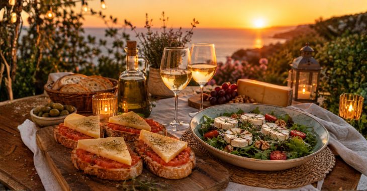 5 IDEAS RÁPIDAS CON QUESO PARA CENAS DE VERANO